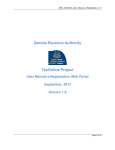 Zambia Revenue Authority TaxOnline Project