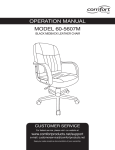 OPERATION MANUAL MODEL 60-5607M