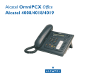 Alcatel OmniPCX Office Alcatel 4008/4018/4019