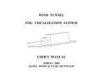 Wind Tunnel Fog User Manual
