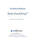 Bode PunchPrep™ - Bode Technology Group, Inc.
