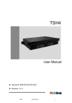 TSH4 User Manual
