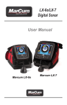 LX-6s/LX-7 Digital Sonar User Manual