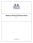 Mellanox WinOF VPI Release Notes