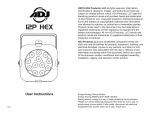 ADJ 12P Hex User Instructions
