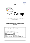 Final portfolio of iCamp Building Blocks