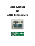AVR Programmer Manual
