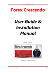 Forex Crescendo EA Manual v1.3