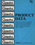 computing :: CompuPro :: CompuProProductData