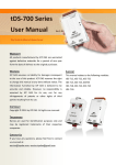 tDS-700 Series User Manual Ver.1.8.2