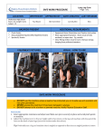 Leg Curl Machine - Pembina Trails School Division