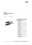 User Manual MP106E - Physik Instrumente