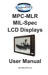 MPC-MLR MIL-Spec LCD Displays User Manual