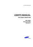 USER`S MANUAL