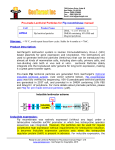 GenTarget`s EcoTMPlasmid DNA Miniprep Kit User Manual