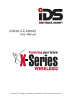 IDS X64 LCD Keypad User Manual 700-411-01C