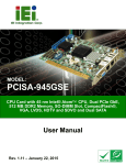 PCISA-945GSE CPU Card