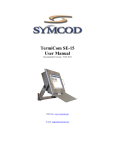 TermiCom SE-15 User Manual