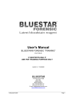 BLUESTAR® FORENSIC "TRAINING" - BULK