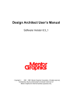 Design Architect User`s Manual