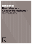 User Manual\ Canopy Rangehood\ RH60\RH90