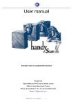 HandyScan User Manual