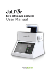 User Manual - JuLi Br Live Cell Analyzer
