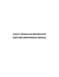 icecat pro220 ice resurfacer user and maintenance manual