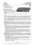 SAG589200300 LXP INTRODUCTION MODEL XP4890 OVERVIEW