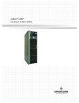 Liebert eXM 10-40kVA UPS, 50/60Hz, User Manual