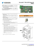 DeviceNet™ With ADR Option Kit CM012