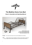 The Medline Home Care Bed
