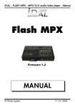Flash MPX V12 Manual GB PS - ID-AL