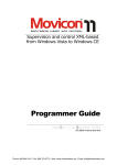 Panasonic Movicon 11 Programmer Guide