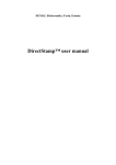 DirectStamp&trade; user manual