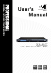 DPA-880T User Manual