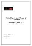 Virtual Meter - User Manual for Technician - Windows