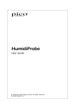 HumidiProbe User Manual - Interworld Electronics