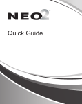 NEO 2 Quick Guide