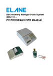 Bar Inventory Manager Scale Pc Program Manual