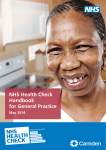 NHS Camden Health Checks GP Handbook