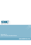 SMC SMCWBR14S-N4 Manual