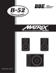 MATRIX-1500 INSTRUCTION MANUAL - B