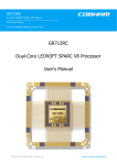 GR712RC Dual-Core LEON3FT SPARC V8 Processor User`s Manual