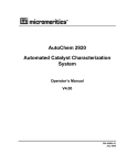 AutoChem 2920 Automated Catalyst