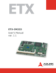 ETX-IM333 User`s Manual ver. 1.1