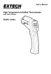 High Temperature InfraRed Thermometer