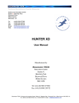 Hunter XD manual