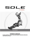 user manual - Dyaco Sole