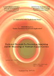 Technical Protocols for Processing, Sputtering and RF Measuring of